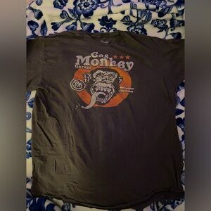 Gas Monkey Garage Men's Short Sleeve Graphic Tee - Gray